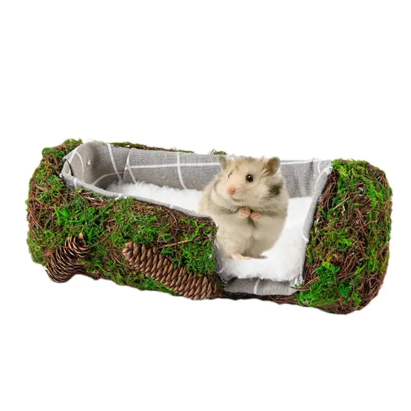 Guinea Pig Hideout Kettle Cylinder Shape Hamster Bed Bunny Hideout Soft Warm Thick Pet Supplies Detachable And Easy To Clean