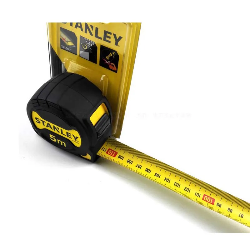 Imagem -04 - Stanley-fita Métrica de Diamante Medidor Telescópico Medição e Cálculo Régua Stht3356123 5m x 28 mm