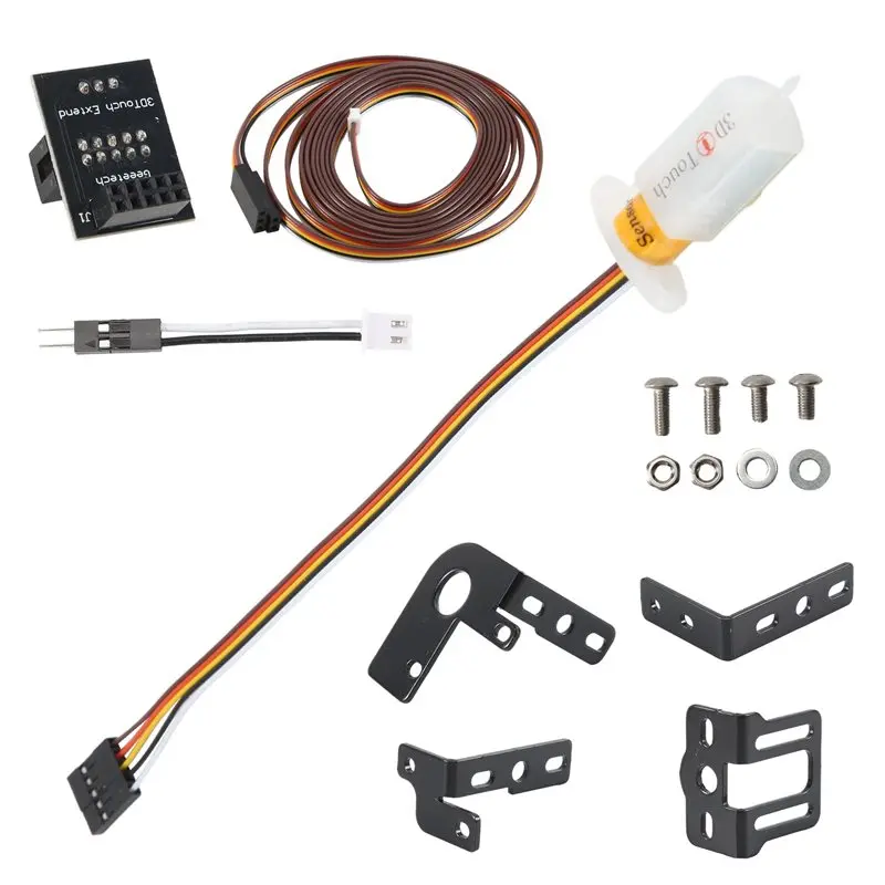 AS63-Upgrade BL- Touch V3.2 Auto Bed Leveling Sensor With 4 Brackets BL - Touch Kit For 8 Or 32 Bit Motherboard Durable Easy Ins
