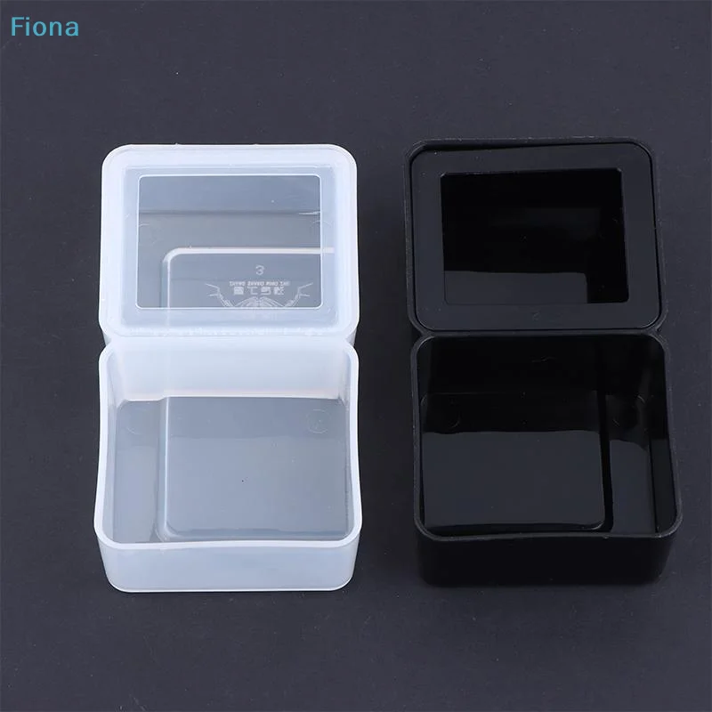 

✔Black/White Plastic Breeding Feeders Box Anti-escape Reptile Snake Feeding Bowl Double Box 2 In 1 Worm Dish