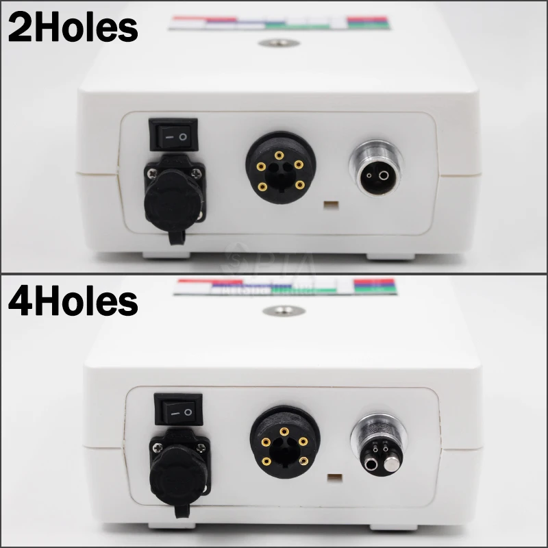 Dental SPTA Micro Motor Clinical Brushless Low Speed LED Fiber Optical 1:1 And 1:5 Function Model 2 Or 4 Holes Dentistry Tool