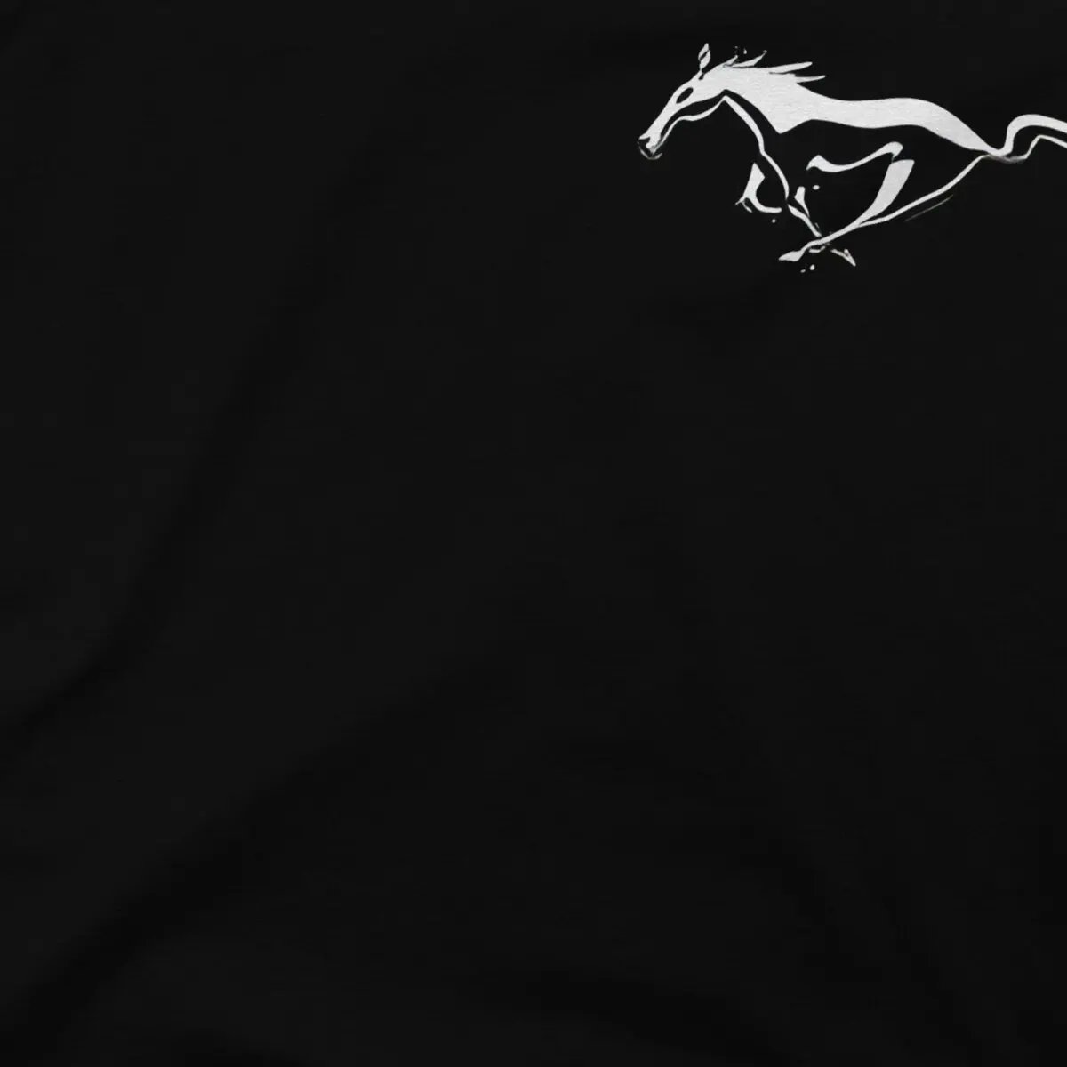 Horse Unique TShirt Mustang Leisure T Shirt Hot Sale Stuff For Men Women