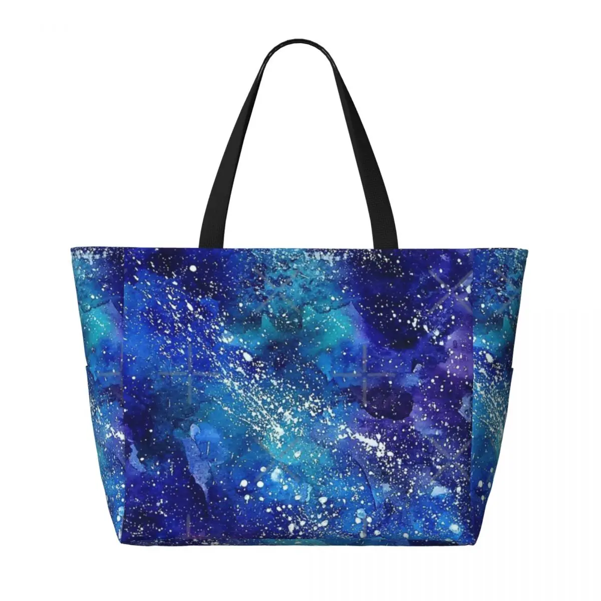 Galaxy acquerello borsa da viaggio da spiaggia, Tote Bag regali per lo Shopping alla moda regalo di compleanno modello Multi-stile