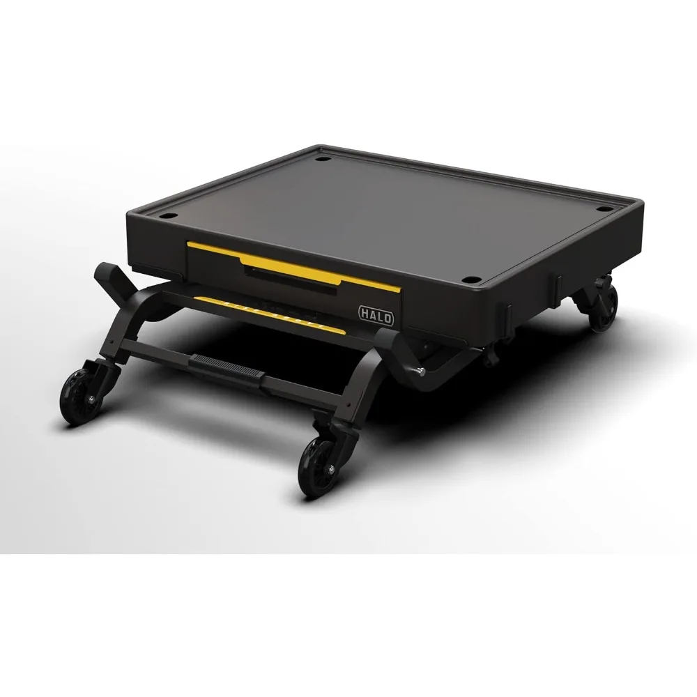 Outdoor Cart  Portable Outdoor Countertop Grill Cart  Drop Down Drawer Storage  Collapsible  Tank Storage