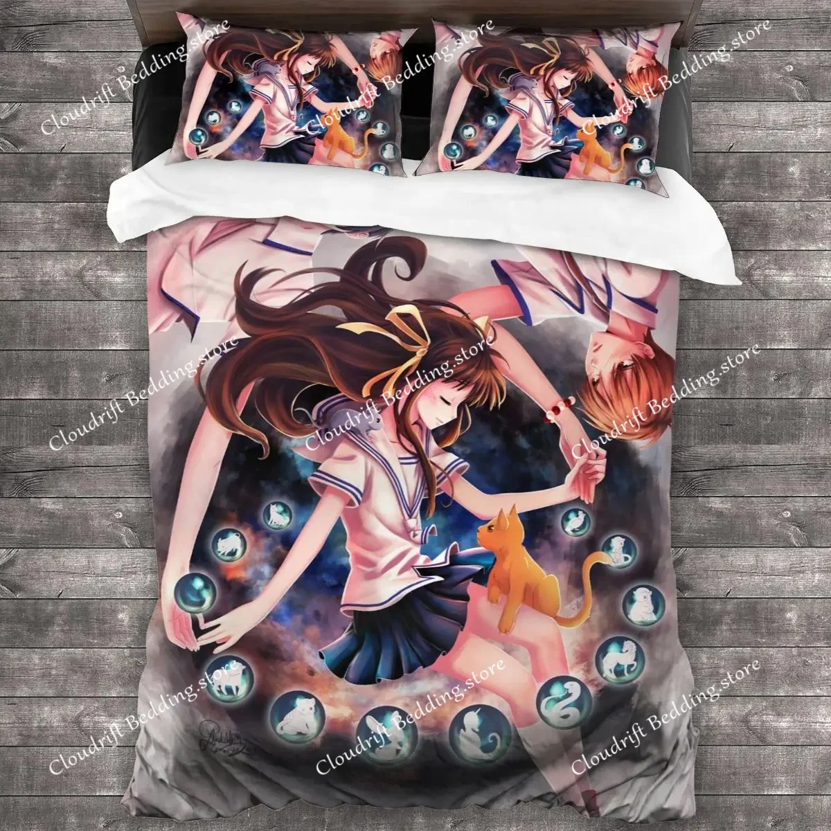 Fruits Basket All Season Bedding Set Single Twin Full Queen King Size Bed Set Aldult Kid Bedroom Duvet cover Sets 3D Print