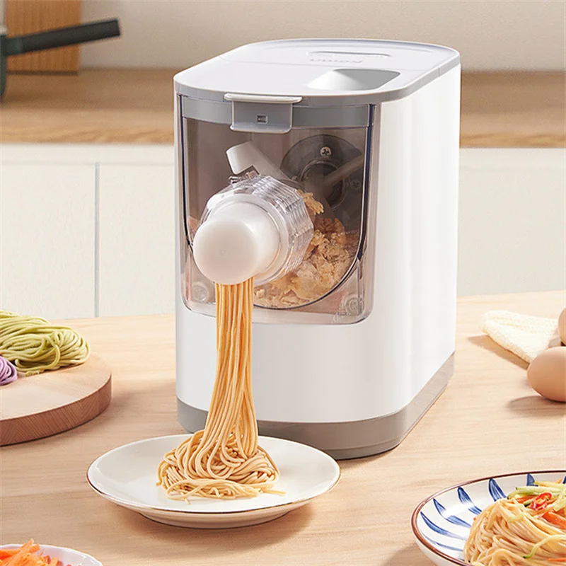 Automatic Pasta Maker Household Pasta Noodle Maker Dumpling Intelligent Noodle Making Machine Electric Dough Mixer 13 Molds