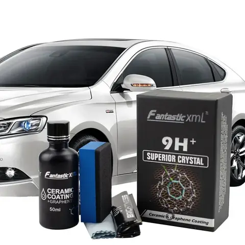 कार ग्राफीन सिरेमिक कोटिंग ऑटोमोबाइल ऑक्सीकरण तरल नैनोकोटिंग सुपर हाइड्रोफोबिक ग्लास कोटिंग सेट पॉलिशिंग तरल 8 best sales ग्राफीन कोटिंग - №7