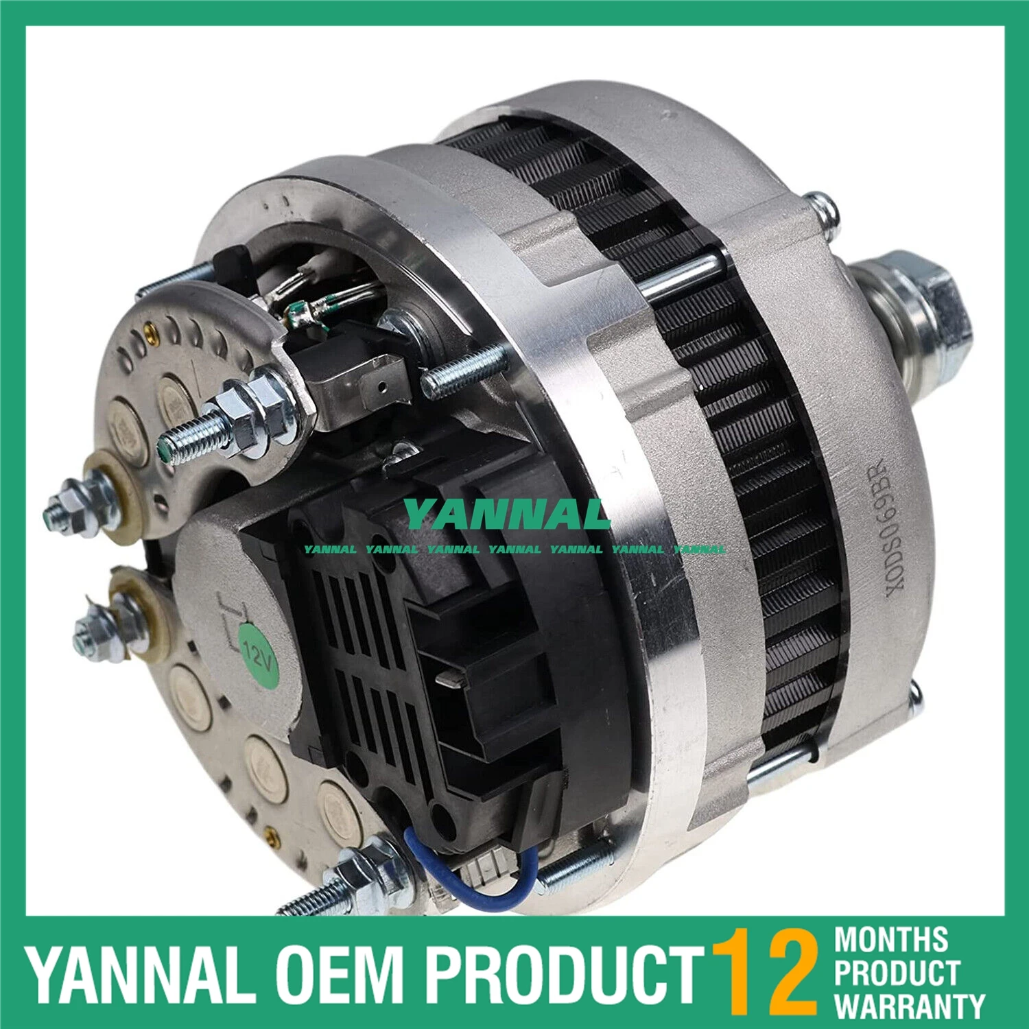 

New 12V 60A Alternator 01182434 01180648 For Deutz BF4L1011 F3L1011 F4L1011 F4L1011F