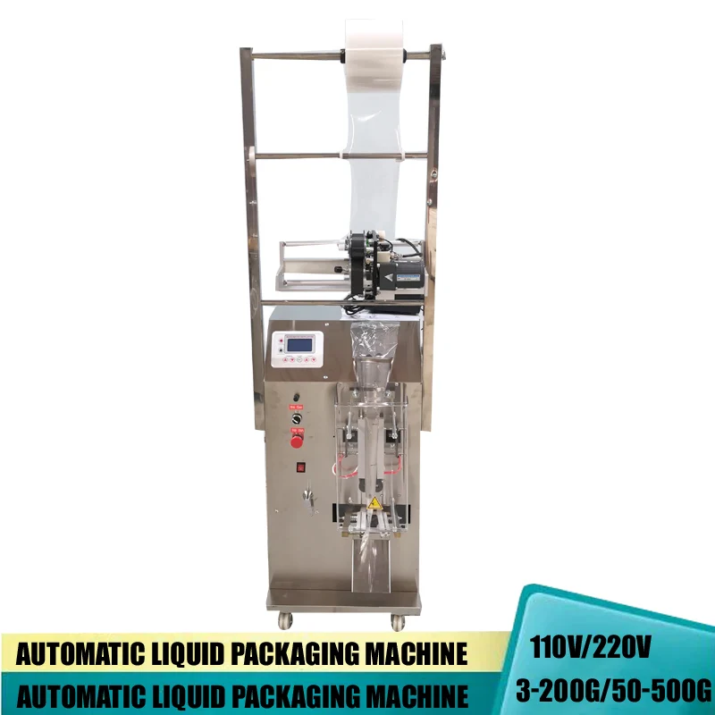 Automatic Liquid Packing Machine For Soy Sauce Vinegar Buffalo Milk Juice Edible Oil Metering Food Filling Sealing Machine