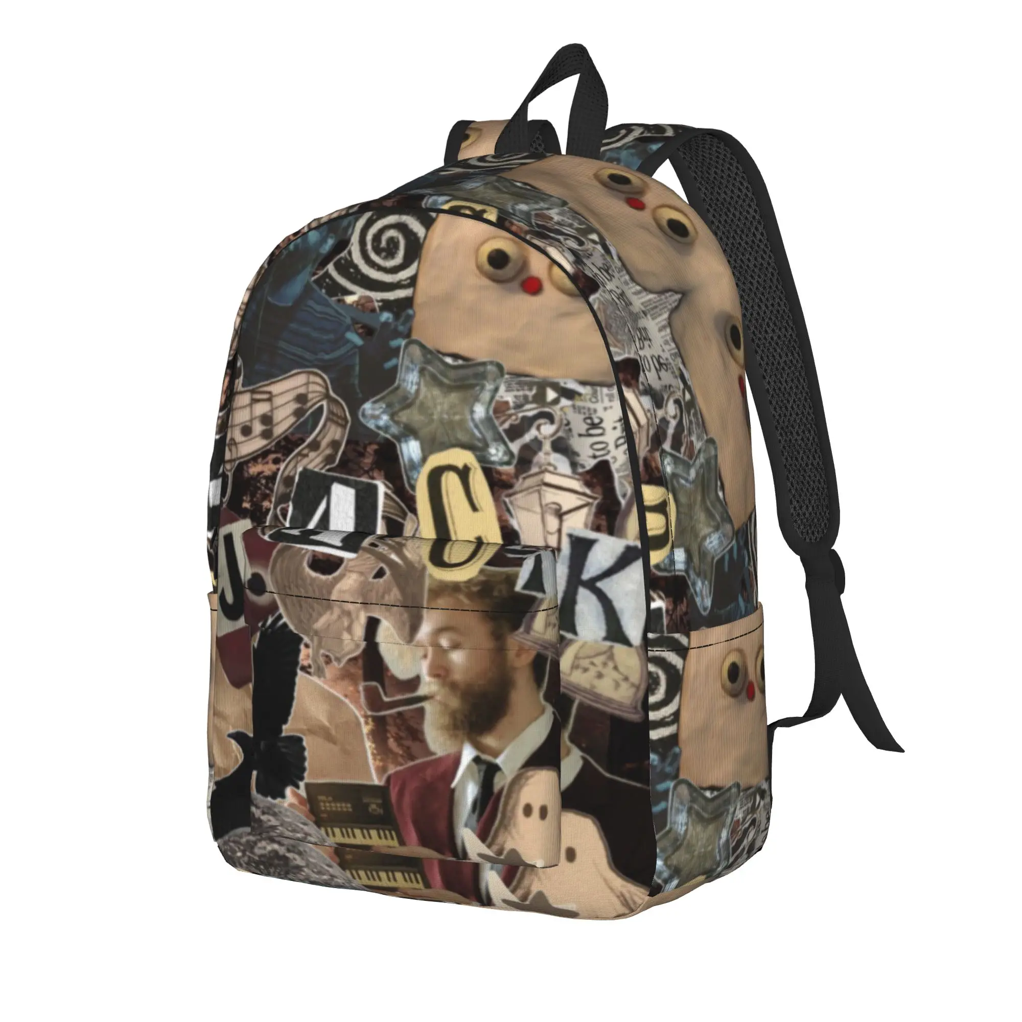 Jack Stauber Mix Classical Backpack Durable Student Business  Daypack for Men Women Laptop Computer Canvas Bags