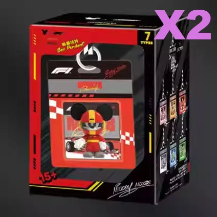 新しい本物のディズニーミッキー F1 シリーズスピードドリブンリトル
