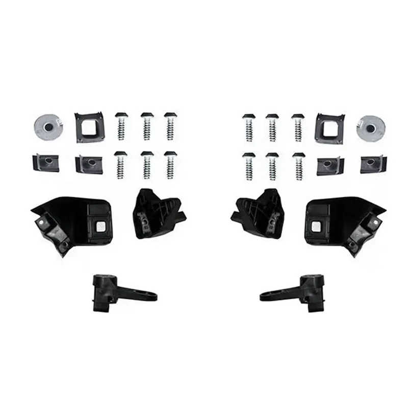 

New Arrival 1Pair Front Headlight Bracket Repair Kits A1668200514 For Mercedes Benz GLS GL ML AMG 63 W166 2011-2015