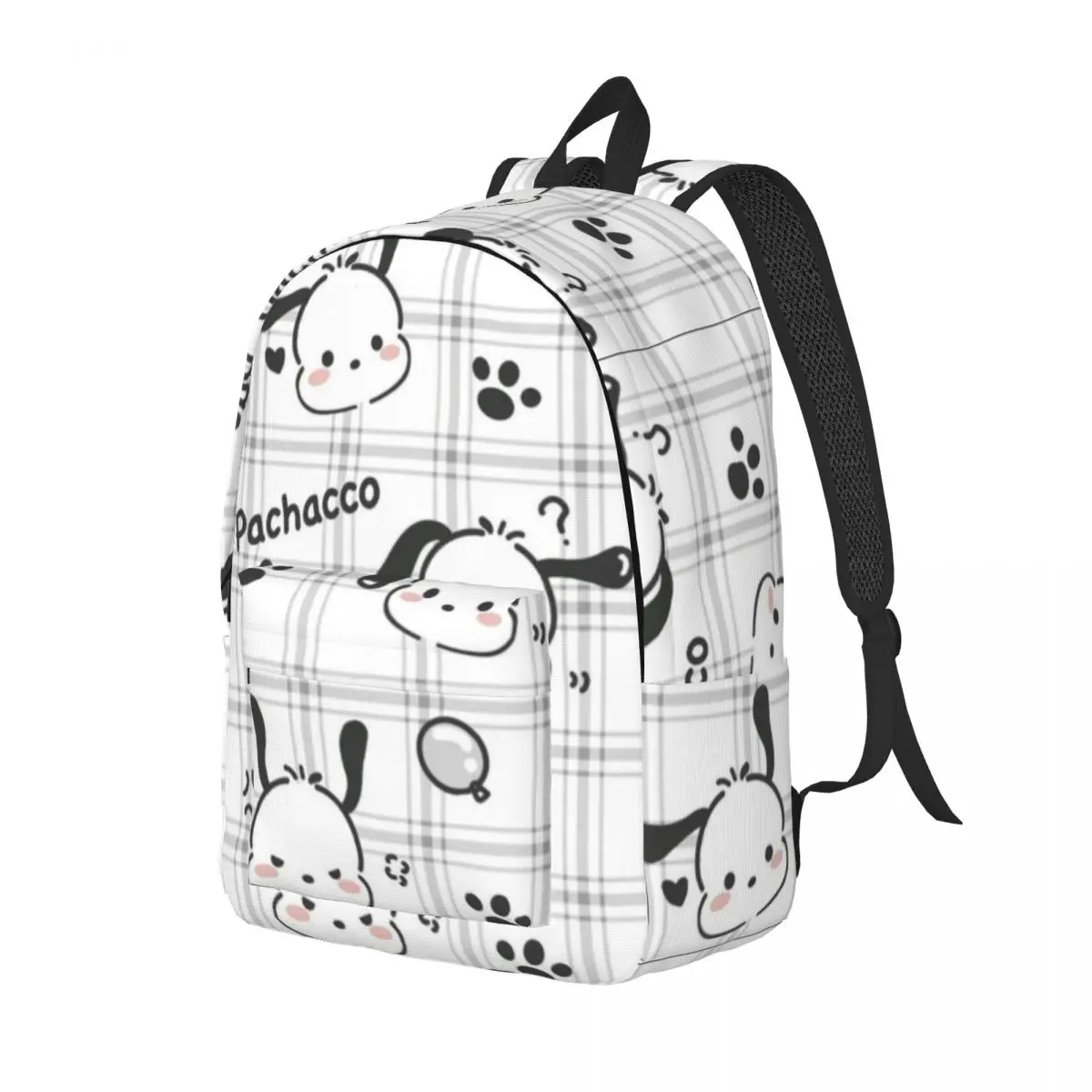 Pochacco Printed Lightweight Casual Schoolbag For School, Outdoor, Shopping, Office 15in 17in