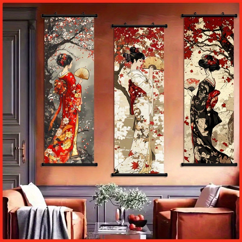 VIKAM Ukiyo-e Geisha Triptych  - Japanese Lifestyle Goods recensione e prezzo