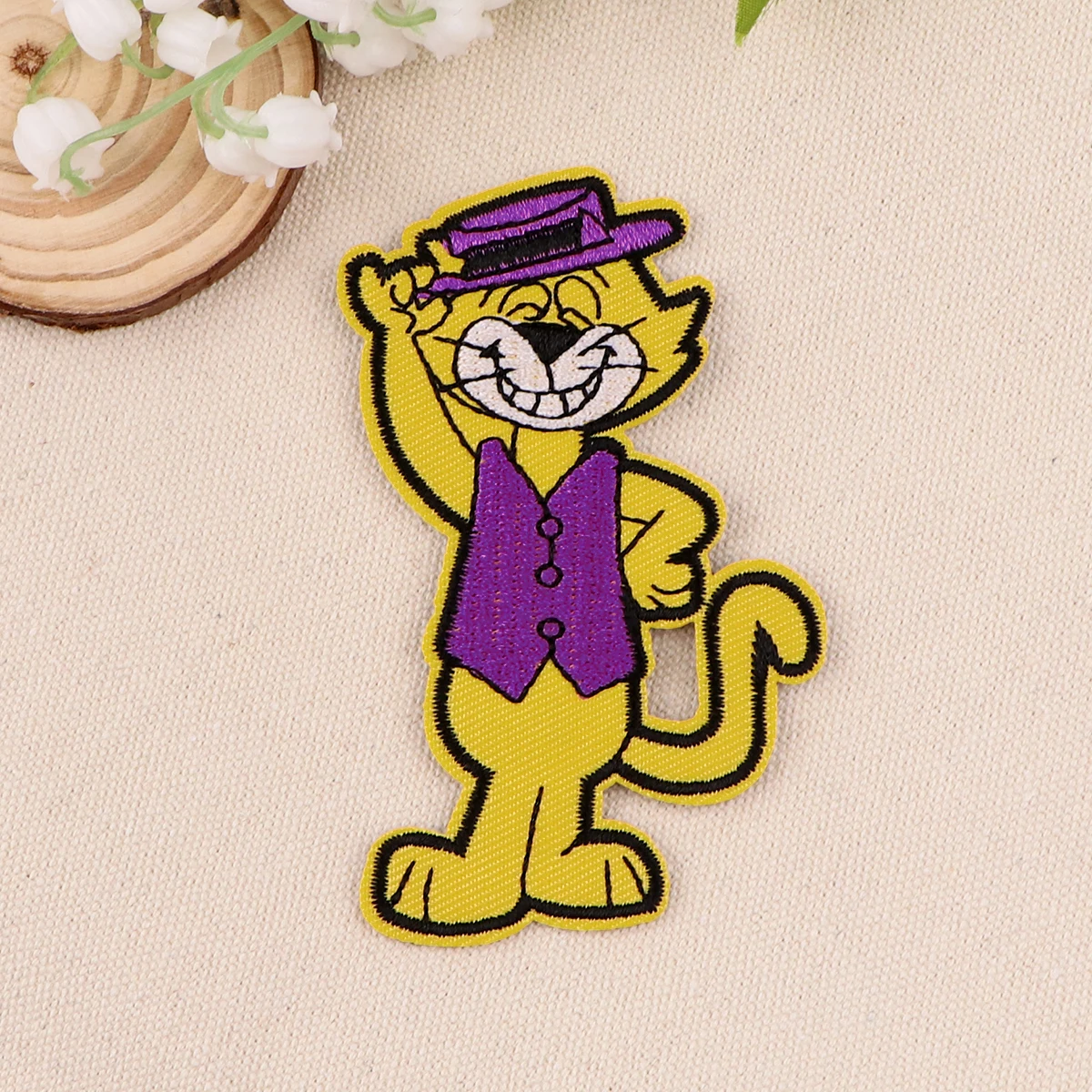 

Magical Cat Patch Clothing Badges Embroidery Applique Patch Eco-friendly Clothing Badges Gift