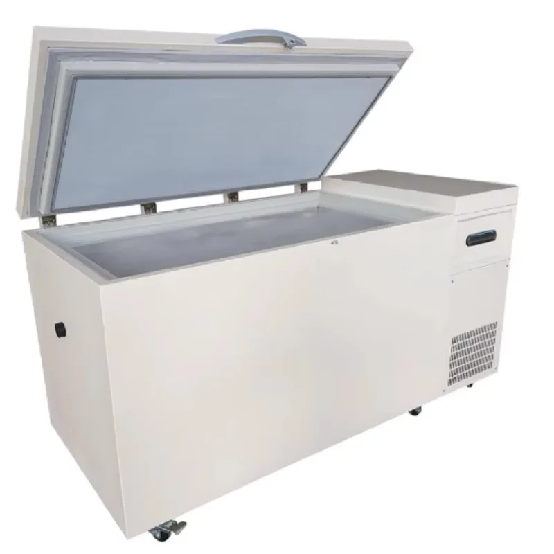 420L Ultra-low Temp Refrigerator Horizontal Storage Box for Sea Food Tuna Storage