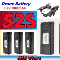 JHD LSRC S2S Battery 3.7V 2000mAh For LS-S2S Mini Drone RC Qudcopter S2S Battery Propeller Part S2S Blade S2S Battery Wholesale