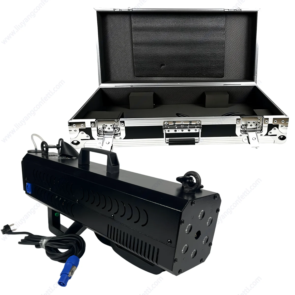 

1500 Вт светодиодный дымовой пистолет RGBW ручной туман DJ дискотека эффект сценическое оборудование дымораспылитель для свадебного клуба событие вечеринка шоу FX