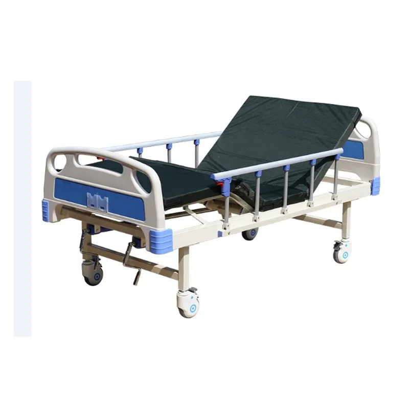 The factory sells two function manual medical beds and home care beds directly