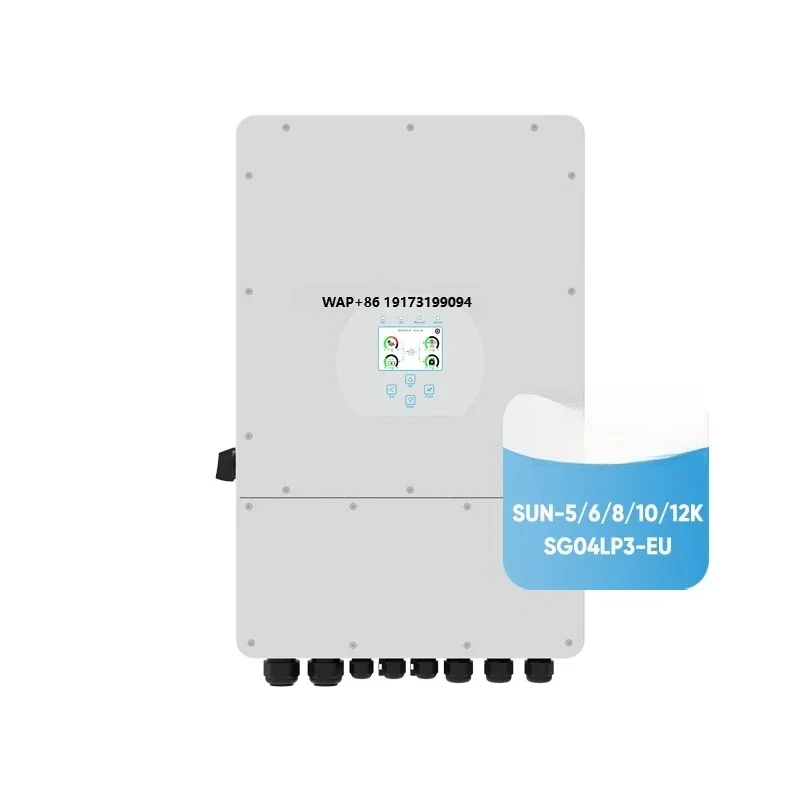 sun 8kw 10kw 12kw SG04LP3-EU three-phase hybrid sun-12k-sg04lp3-eu solar inverter