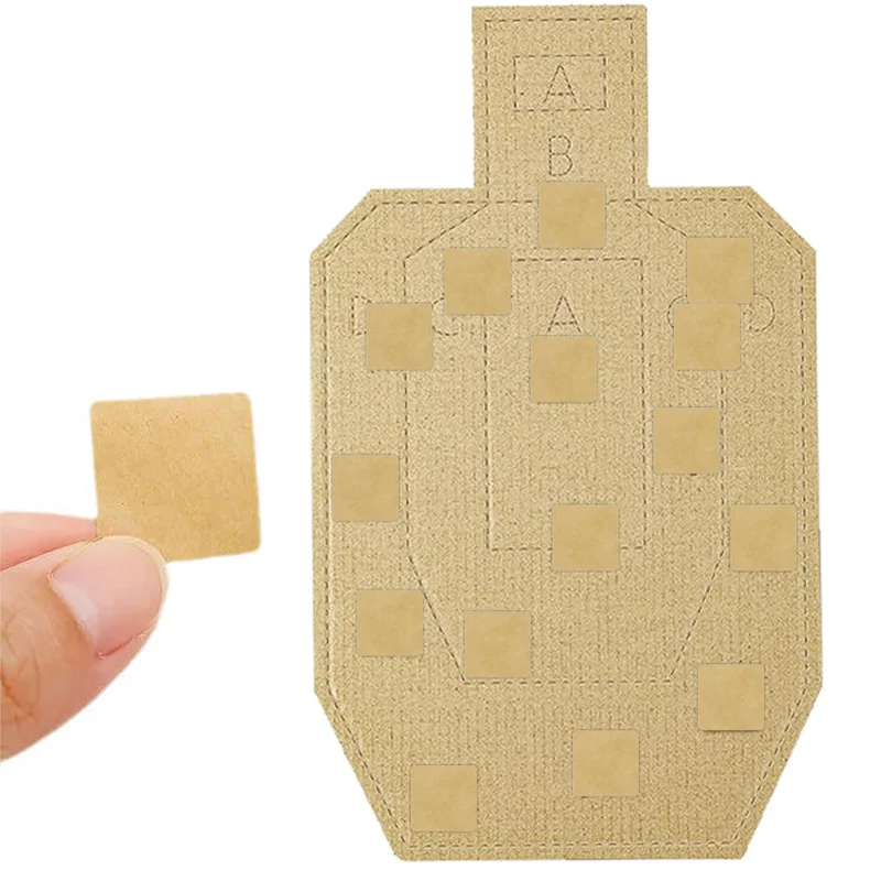 1000/3000 Stück selbstklebende Target Pasters 0,87" quadratische Schießreparaturaufkleber für Gun Ra89nge, Bogenschießen und Training – Detail 6