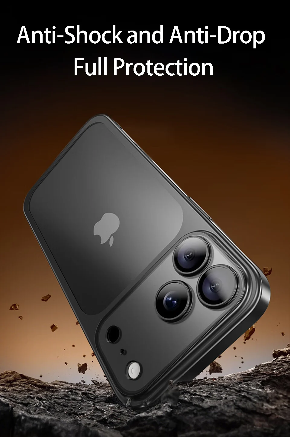 Neue weiche matte Schutzhülle für iPhone 18 17 16 15 14 13 12 11 Pro Max mit Linsenschutzfolie, durchsichtige Silikonhülle. – Detail 6