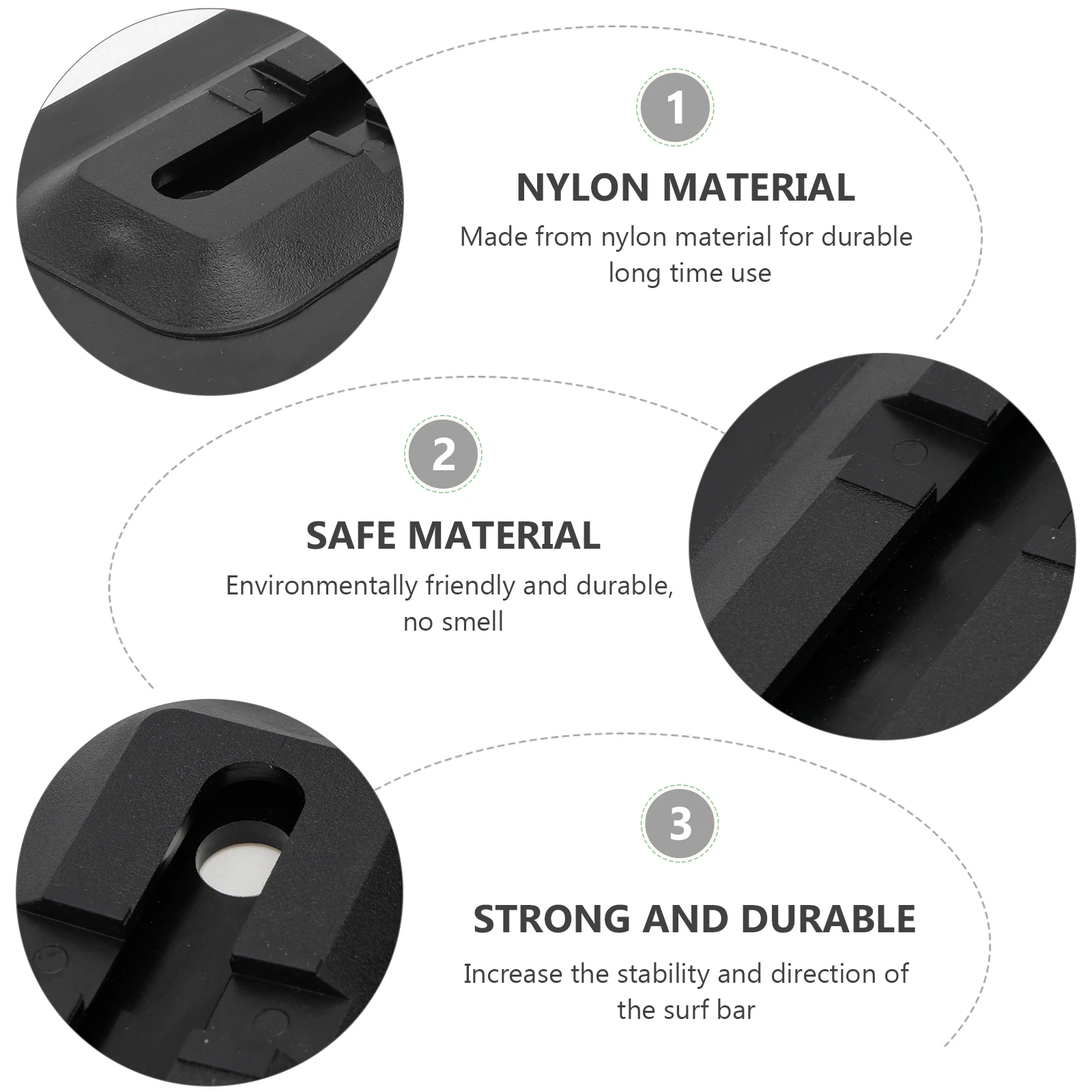 

Surf Surfboard Base Inflatable Boat Tail Rudder Paddle Traction -fin