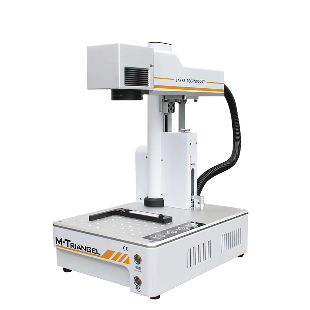 

M-triangel MG Ones Laser Separate Machine Back Cover Glass for Iphone Fiber Laser Phenolic Tag Engraving Machine Online Support