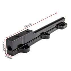 High Volume Fuel Rail Aluminum alloy Kit For Honda Civic CR-X D15B7 D15B8 D16A6 D16Z6 D-Series