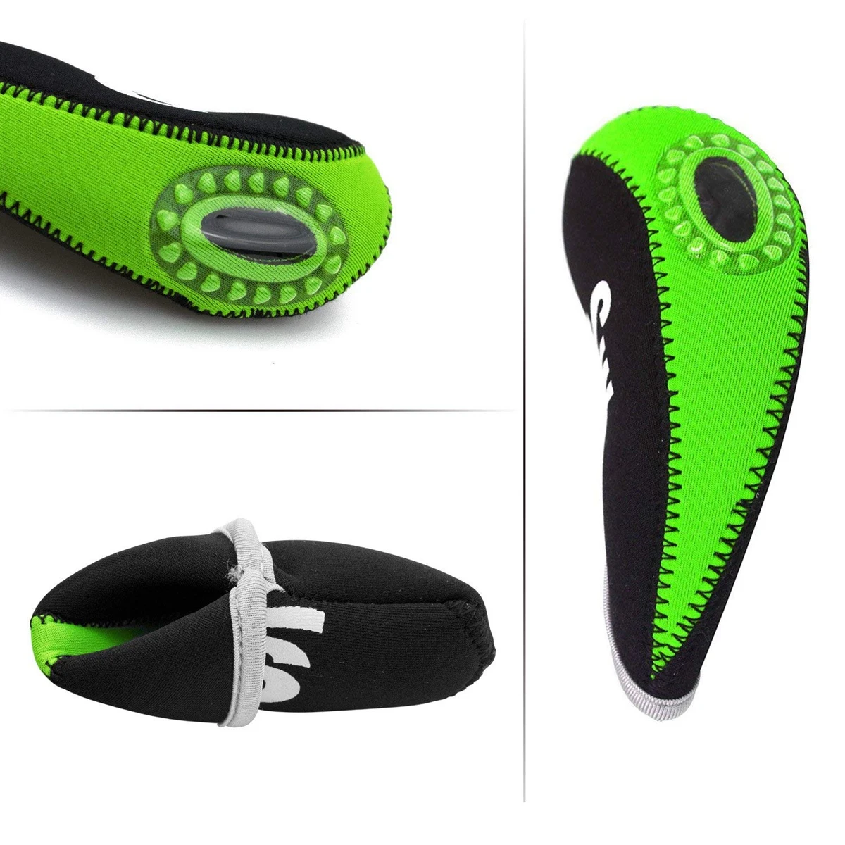 

10 PCS Golf Iron Sets Head Covers Club Neoprene Putter Headcovers Mallet Accessories