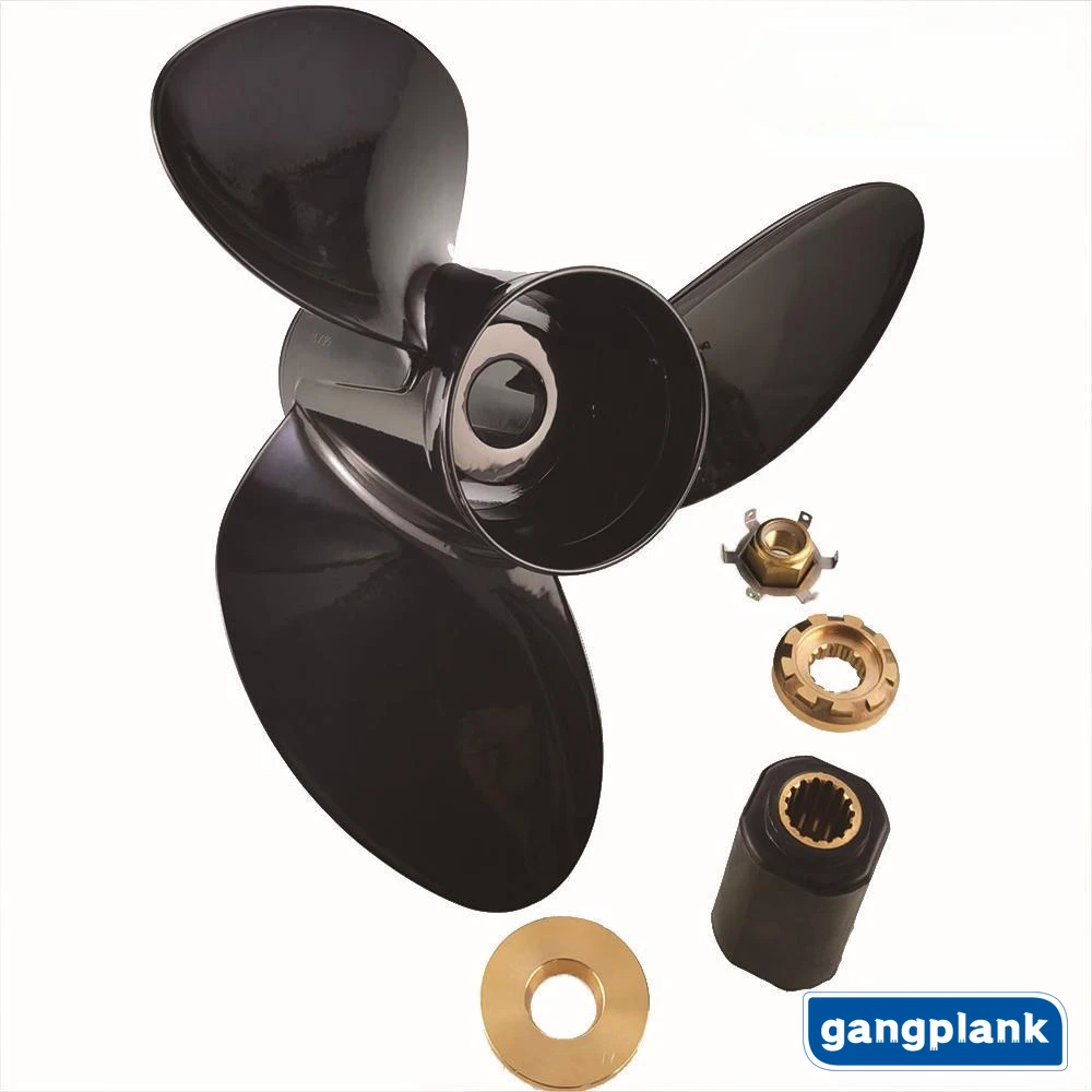 Aluminum Alloy Outboard Propeller for Mercury 90-300HP Propellers for POLYDA 15X15 15X17 14.5X19 16X17 16X18.5 16X20 16X21.5