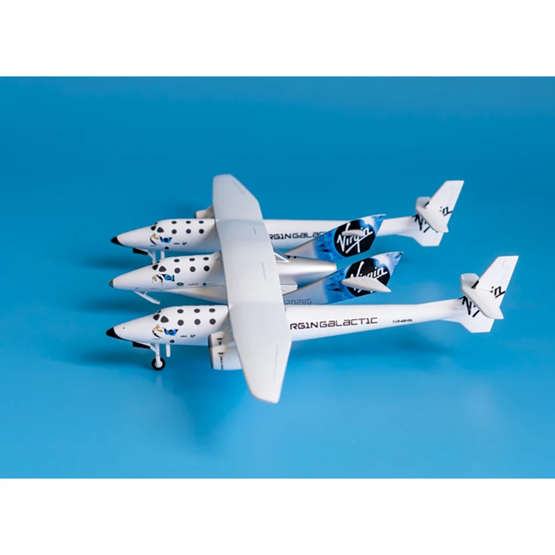 

Diecast 1:200 Scale Virgin Galactic N348MS Alloy Aircraft Model Collection Souvenir Ornaments Display Decoration