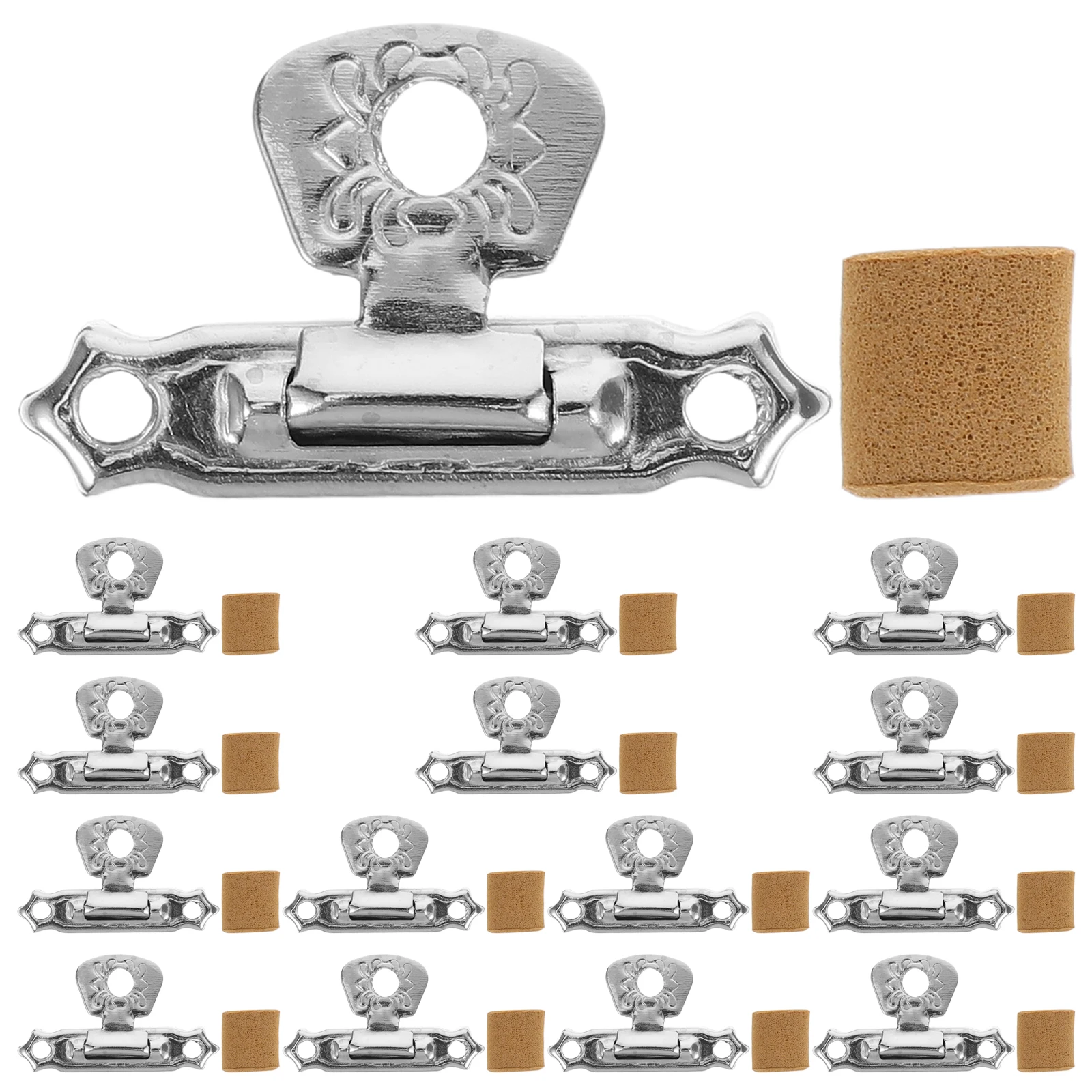 

Hulusi Accessories Flute Repair Tools End Cap Mouthpiece Cover Key Pad and Parts Kit Metal Plugs
