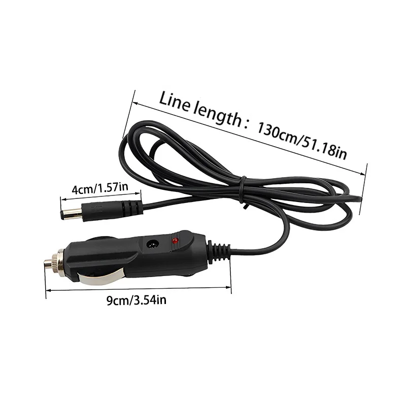 

Новинка, 1 шт., 12 В, 24 В постоянного тока, автомобильный прикуриватель, шнур, адаптер, кабель, штекерный разъем, автоматический провод, кабель, авто