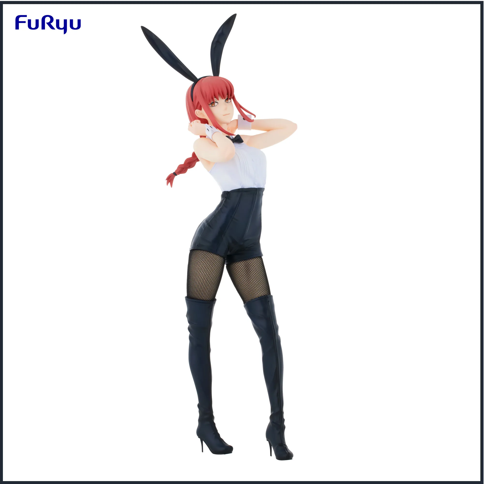 

In Stock Original Anime Chainsaw Man BiCute Bunnies Figure Makima PVC Action Figure Collector Toys for Children Model 30cm