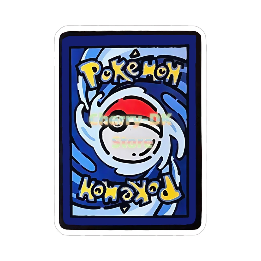 Pokemon Ptcg Double-Sided Acrylic Card 63X88Mm Hand Drawn Q Version Comics Series Mimikyu Dragonite Yamper Slowpoke Tandemaus