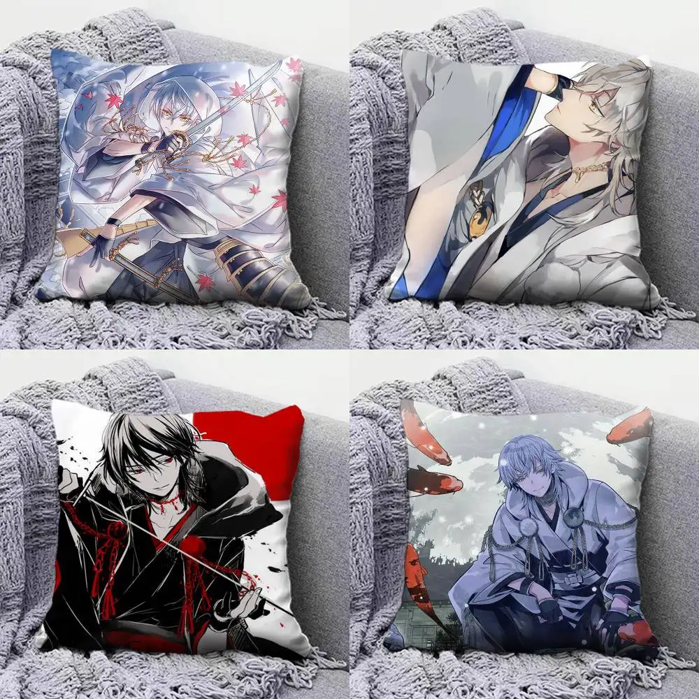 

Touken Ranbu Game Home Sofa Cushion Covers and Aecorative Custom Pillow Covers