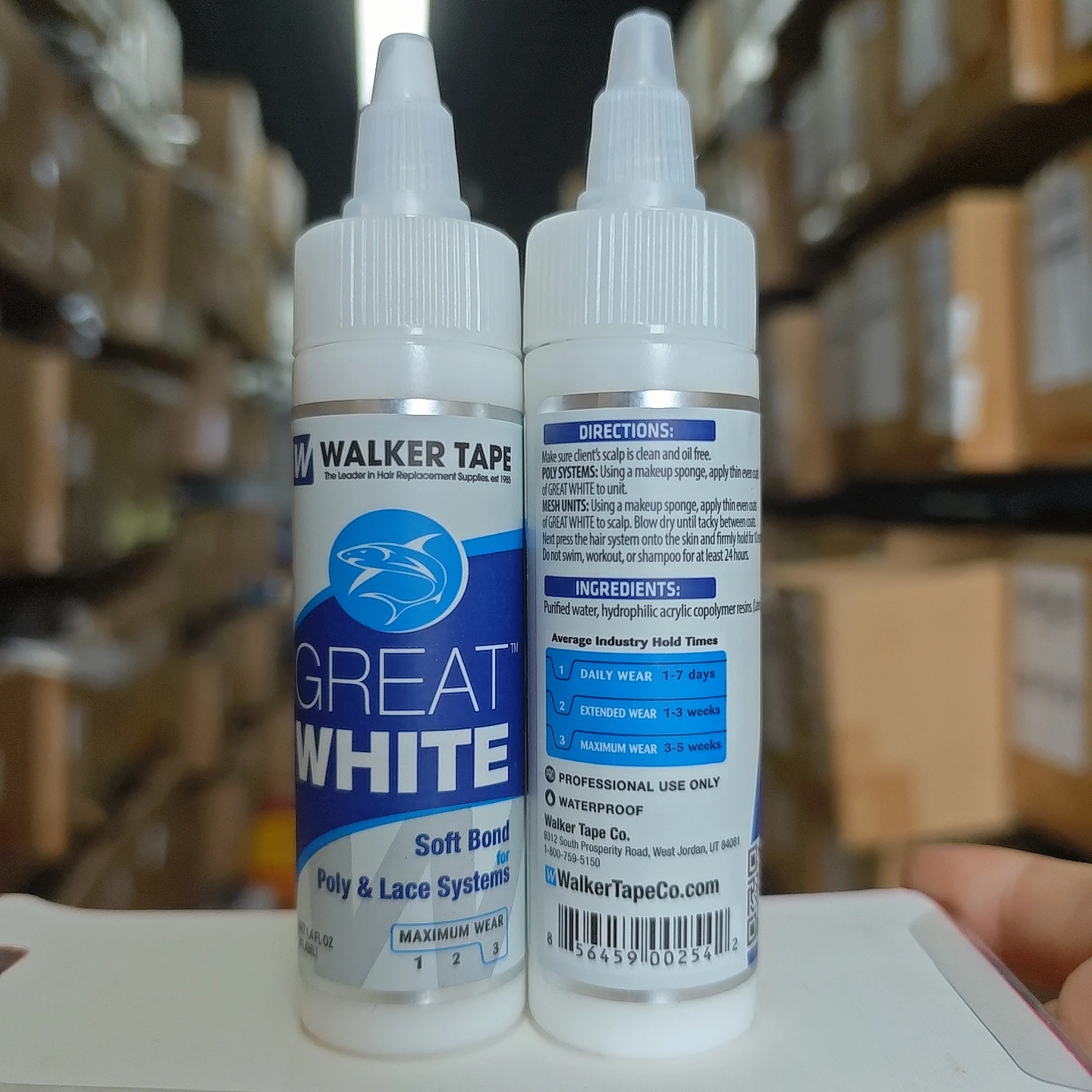 

lace wig glue 1.4FL OZ(41.4ml) White Hair Adhesive Soft Bond Adhesives Glue For Poly & hair Lace Systems Wig Adhesives Glue