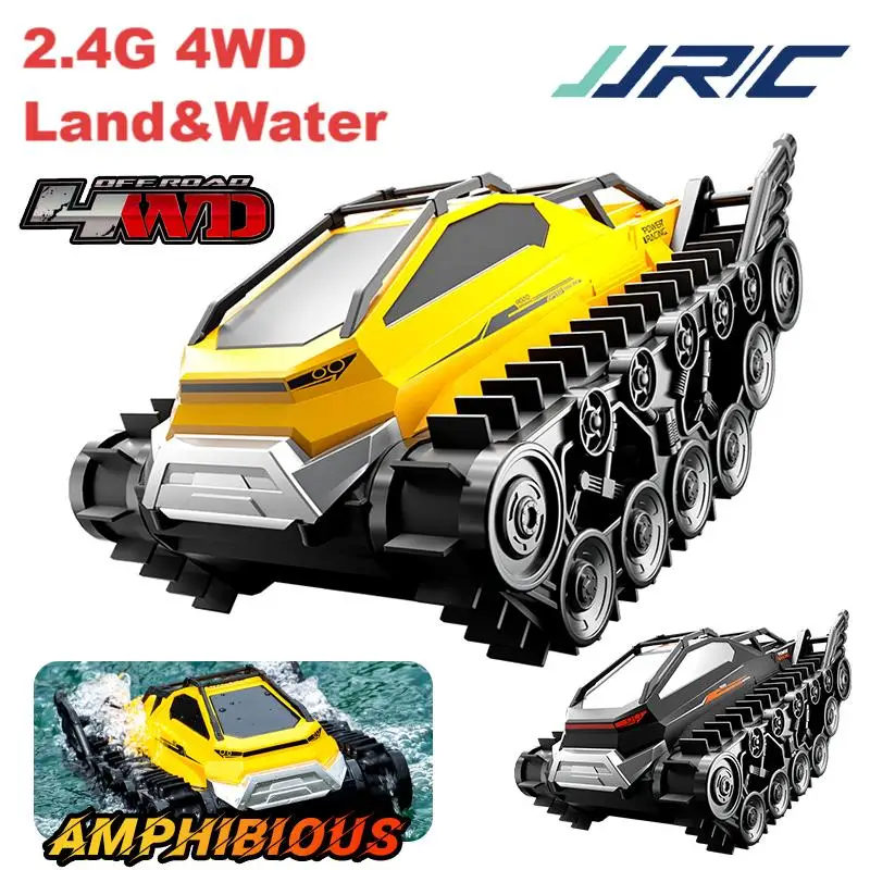 

2,4G гусеничный автомобиль-амфибия пропорциональная дроссельная заслонка с дистанционным управлением автомобиль водонепроницаемый альпинистский автомобиль JJRC Q183 RC автомобиль игрушки подарок