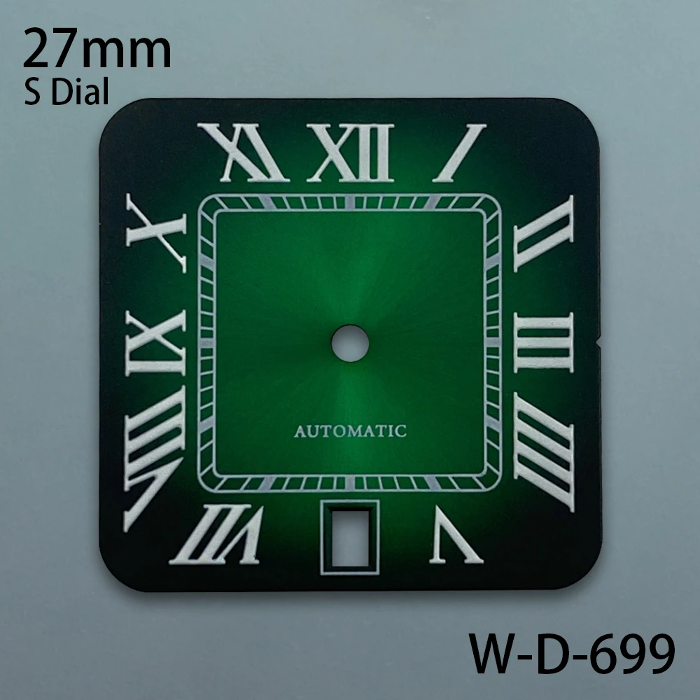 27 мм S логотип Roma кварцевый циферблат подходит для NH35 автоматический механизм 6 часов высококачественные аксессуары для модификации часов