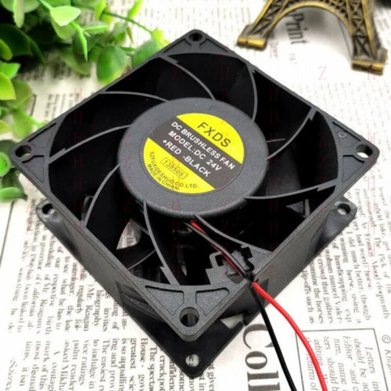 

XXZ for 1PC high air volume double ball inverter cooling fan 8CM 8038 24V