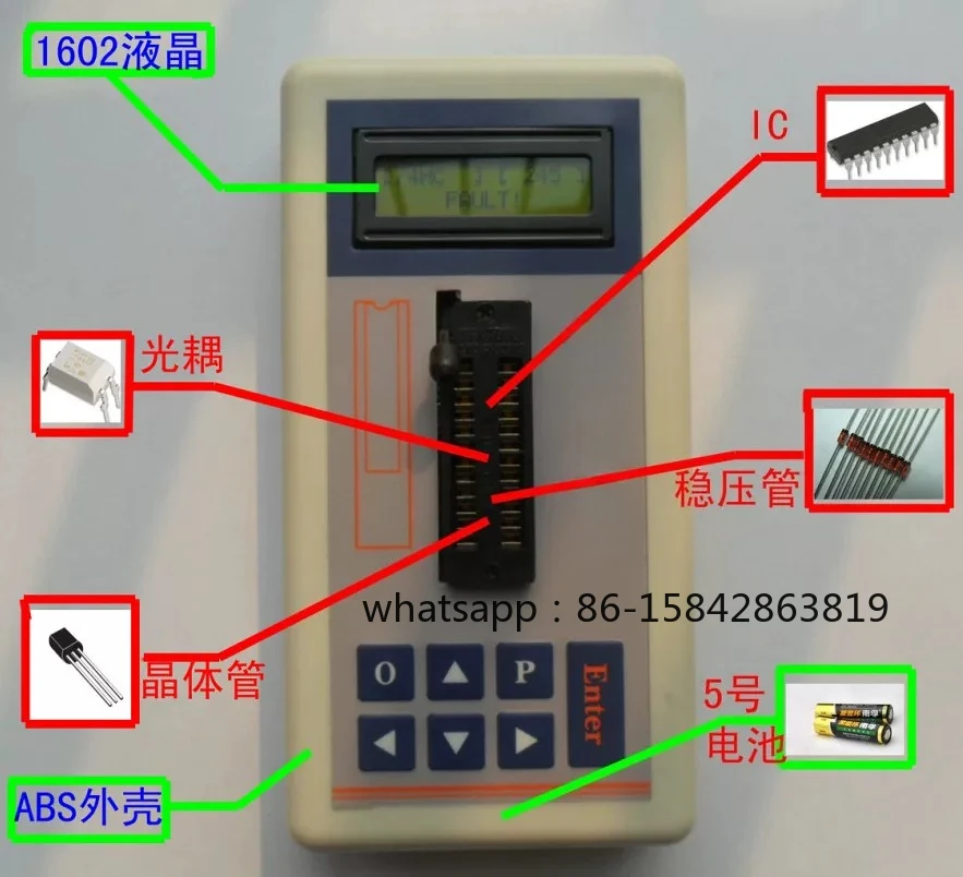 Chip Tester Integrated Circuit Tester, Ntegrated Circuit IC Tester