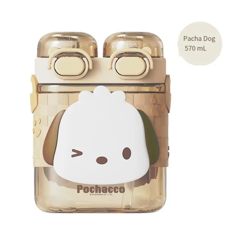 

Sanrio Kuromi Hello Kitty Cinnamoroll пластиковая чашка для воды чашка для холодных напитков хит продукт новый продукт мультфильм портативный большой емкости