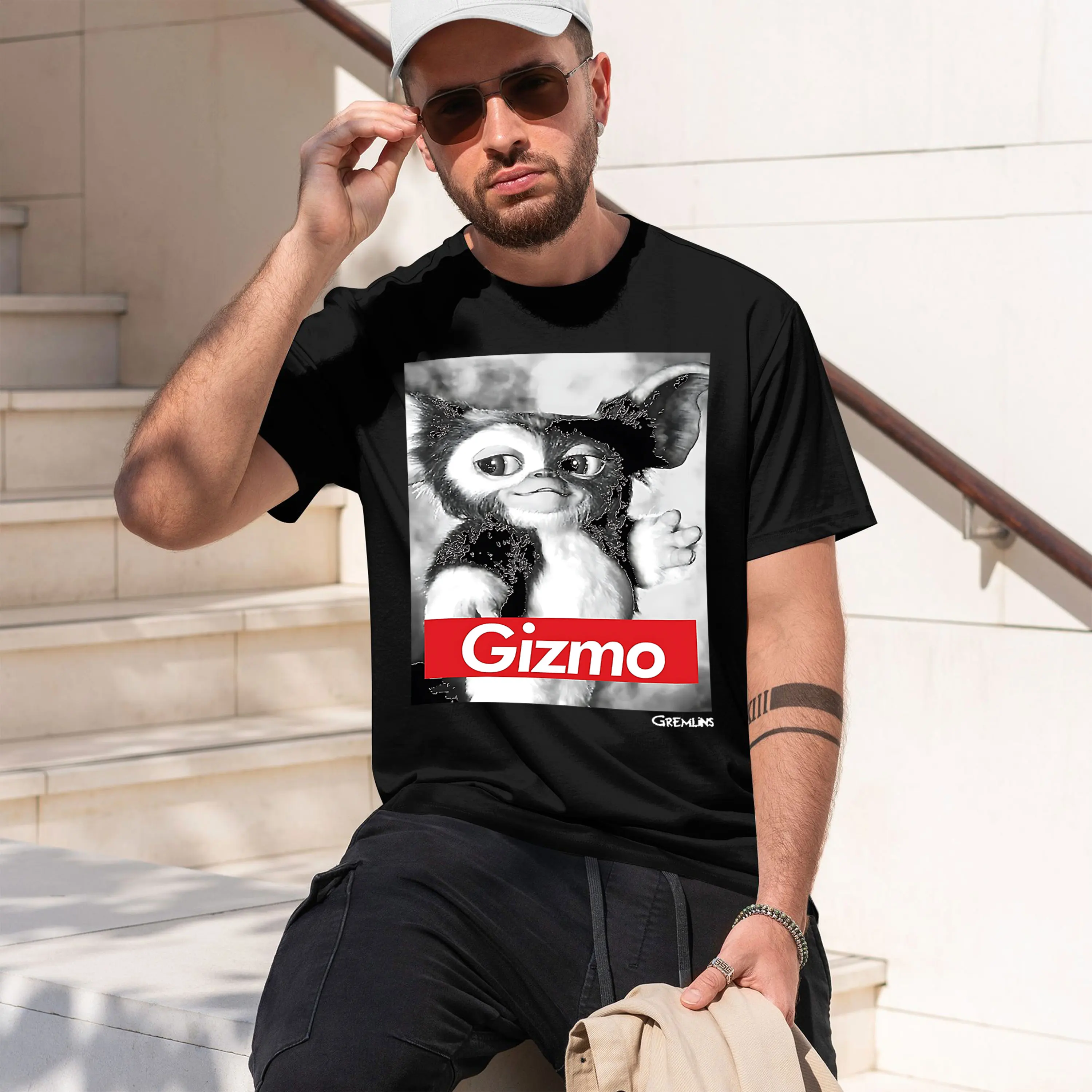 Gizmo 2026 New Model Men’s Short-sleeve crewneck T-Shirt Classic Casual Multiple Colors and Sizes for Daily Wear All-Day Comfort