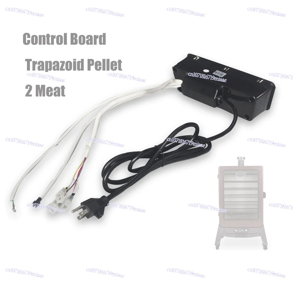 Outdoor Pellet Oven Temperature Controller with LCD Screen and Double Meat Probe, 120V60HZ