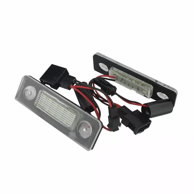 

For Skoda Octavia 1Z 2004-13 & Roomster 5J 2006-15 ANGRONG 2x LED License Number Plate Light