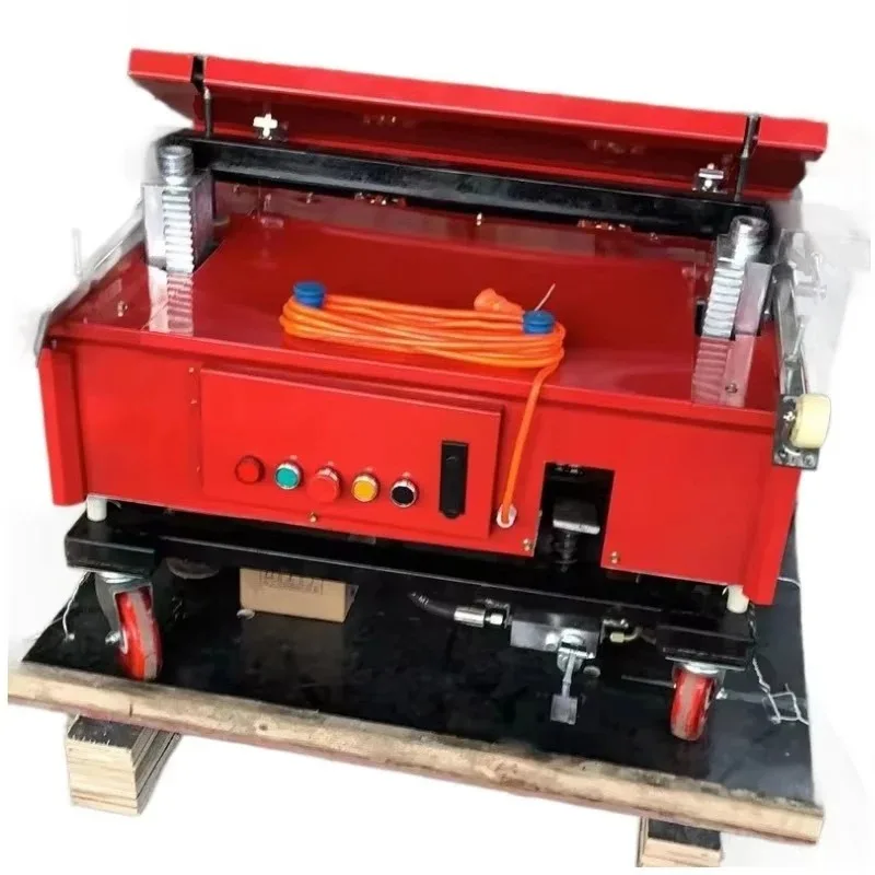 Automatic cement plastering machine, wall plastering robot, plastering machine
