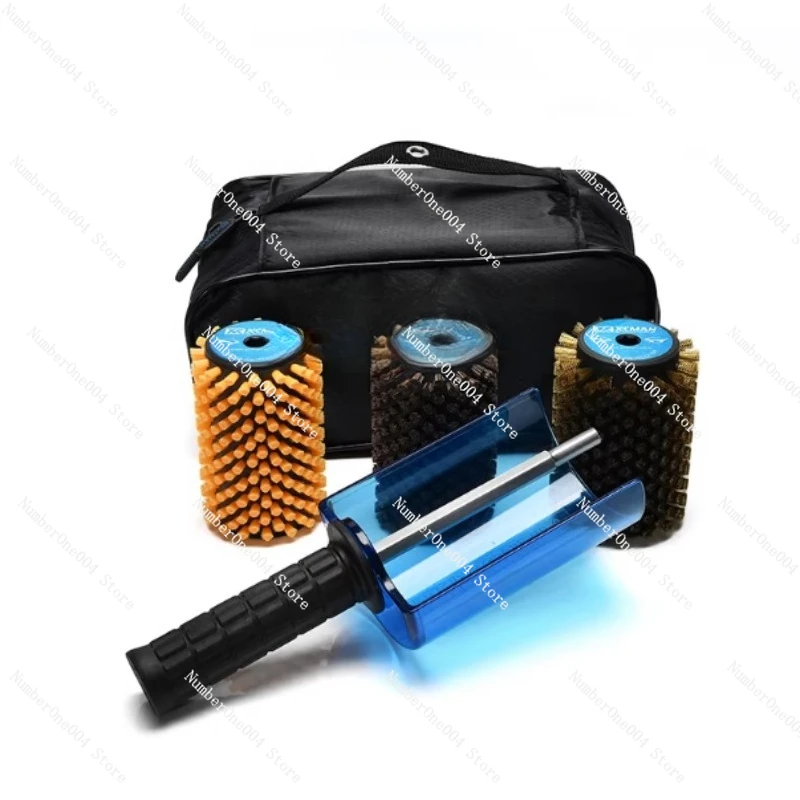 

Snowboard Wax Removal Brush Set Snowboard Maintenance Kit Electric Roller Brush for Snowboarding