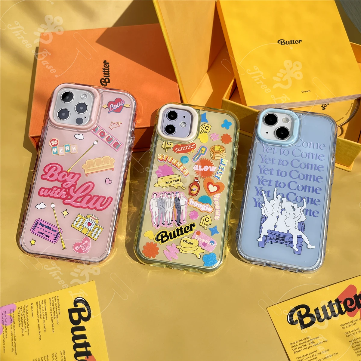 Чехол KPOP Butter Yet To Come Boy с LUV Jelly Case для iPhone 16 PRO MAX 16E 15 Promax 14PLUS 13 PRO 12 PRO MAX 11