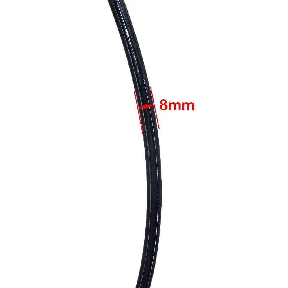 AN3 Moto Brake Hose Motorcycle Hydraulic Stainless Steel Braided Brake Line Fluid Oil Tube ATV Street Dirt Pit Bike Remove Banjo